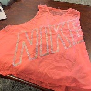 Pink Nike top